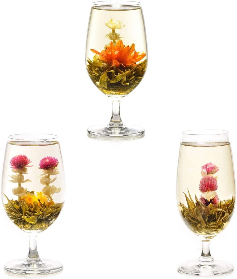 Teavivre 12pcs Handmade Blooming Flower Tea - Image 4